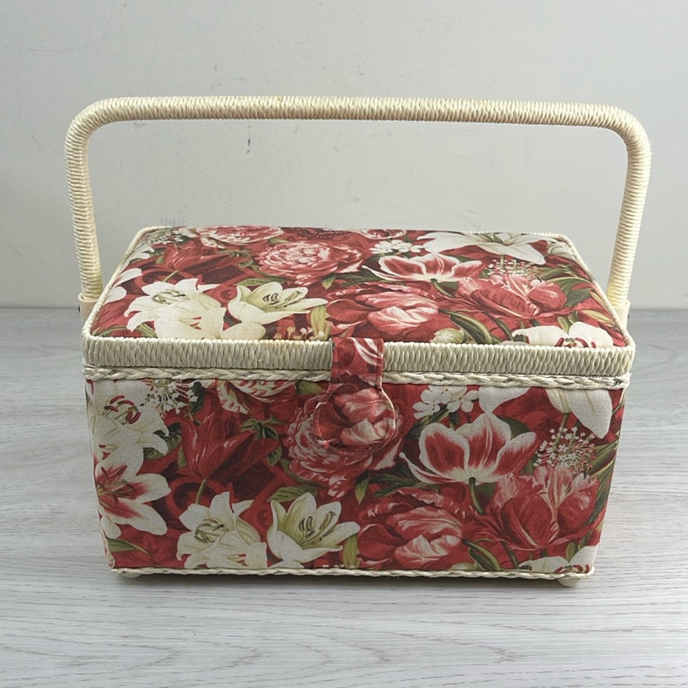 Vintage Sewing Basket